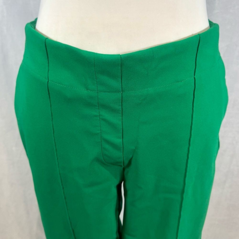 Rachel Zoe Kelly green straight leg trouser pant size 6 - Picture 2 of 5